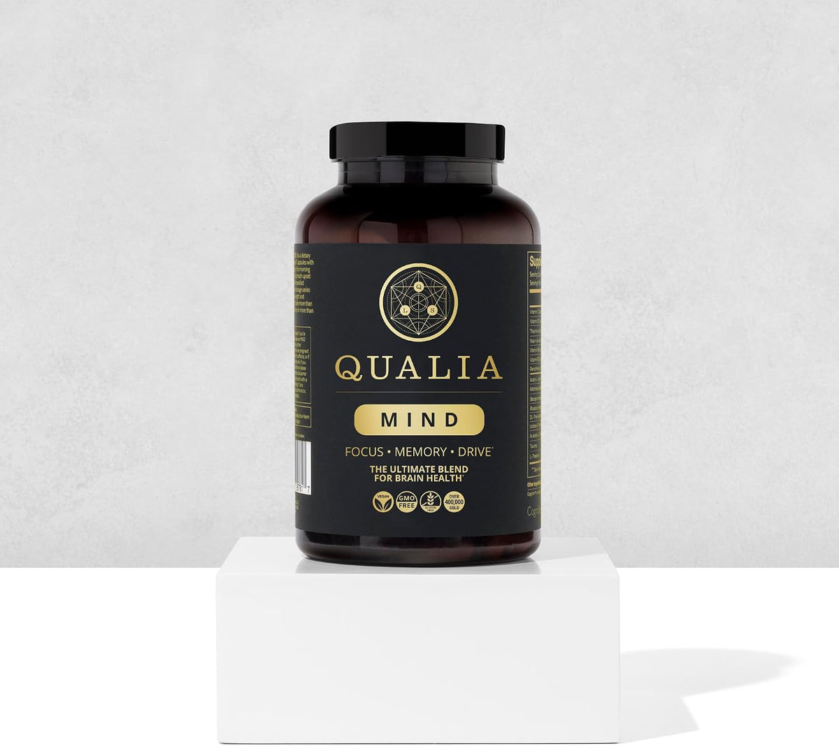 Qualia Mind | Mezcla Definitiva para la – Extracto de melena de león 8:1 (RealLionsMane): Este hongo medicinal se – Image 7