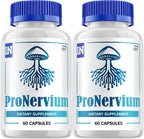 Pronervium Nerve Health Support Cápsulas - 120 Cápsulas (2 Paquetes)