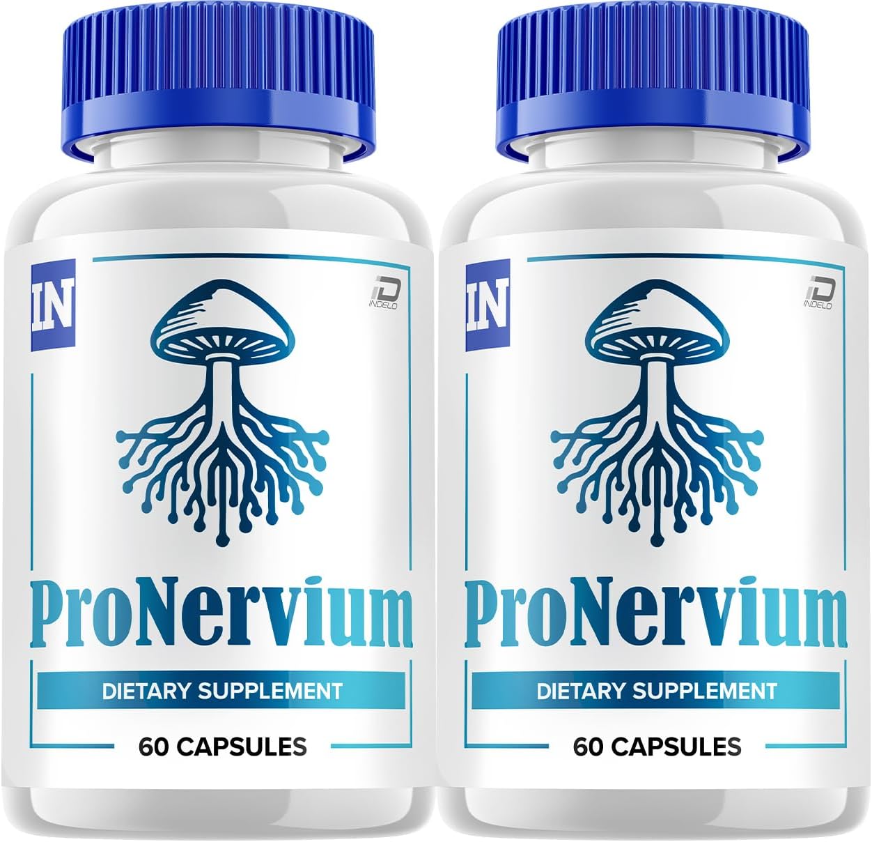 Pronervium Nerve Health Support Cápsulas - 120 Cápsulas (2 Paquetes)