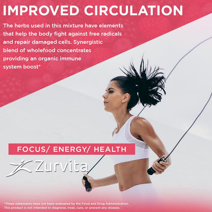 Zurvita - Zeal for Life 30-Day Wellness Bag - Wild Berry (Sin Guaraná) - Suplemento Nutricional – Image 5