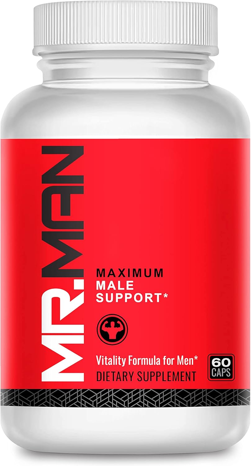 Mr. Man Support – Suplemento de Fertilidad Masculina para la Salud del Esperma y el Equilibrio Hormonal