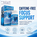 Focus Fast Brain Supplement - Mejora la Memoria, Concentración y Cognición