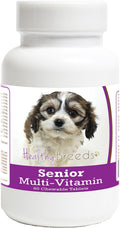 Healthy Breeds Cavachon Multivitamínico Senior para Perros, 60 Comprimidos