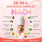 IcarusIvy NAD+ Liposómico para Mujeres 2000mg - Alternativa NMN - 90 Cápsulas