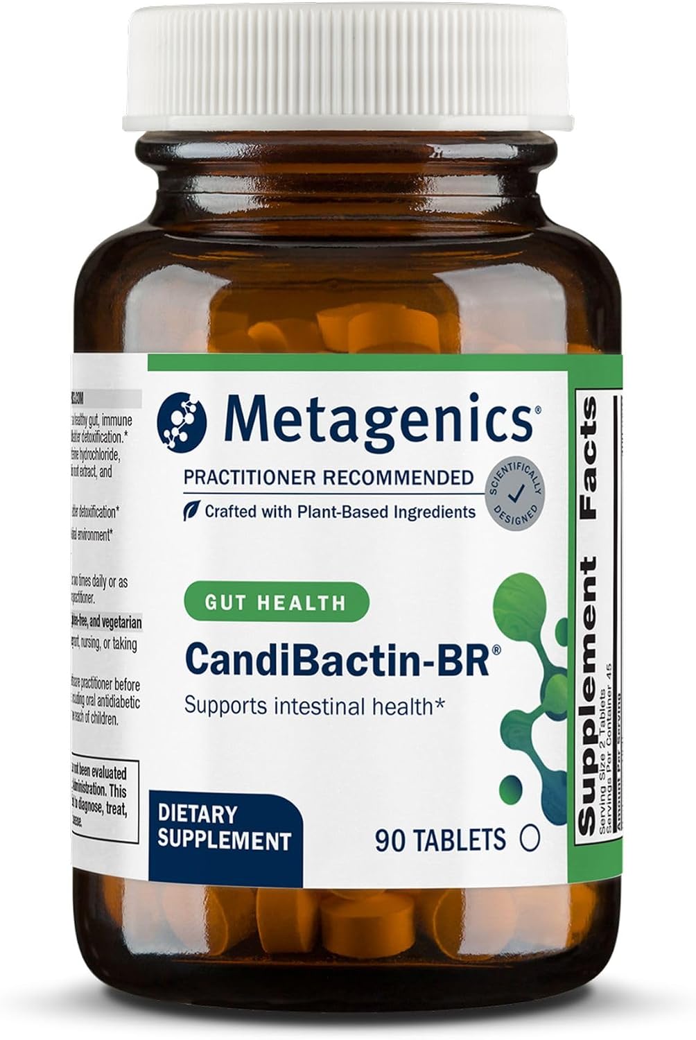 Metagenics CandiBactin‑BR – Berberina Concentrada para el Soporte Intestinal – 90 Comprimidos
