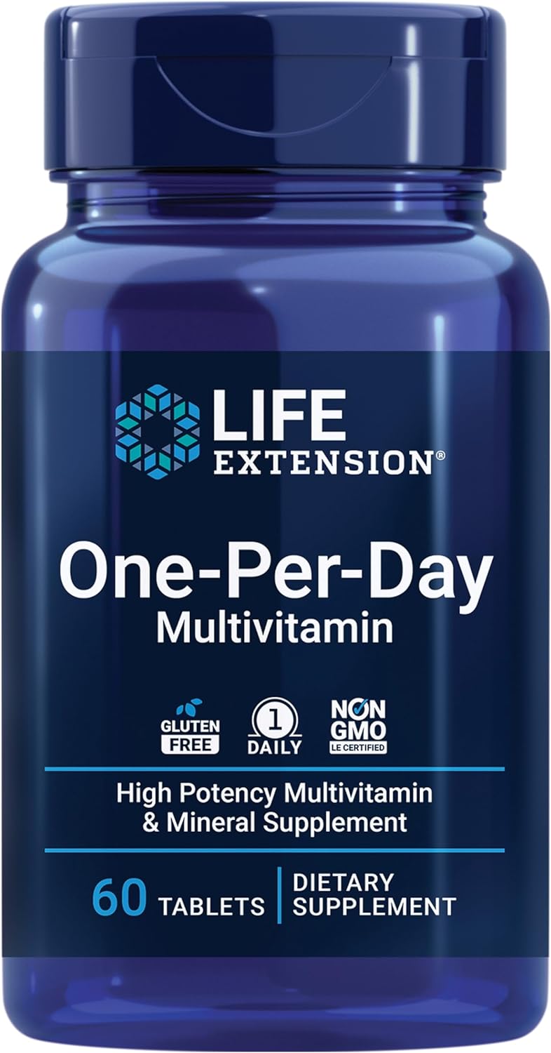 Life Extension One-Per-Day Multivitamin 60 Comprimidos
