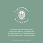 HEALTHFORCE SUPERFOODS Vitamineral Green - Suplemento Mineral en Polvo Verde con Superalimentos - 120 Cápsulas