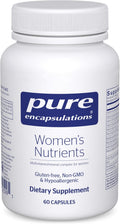 Pure Encapsulations Women’s Nutrients - Complejo Multivitamínico y Mineral para Mujeres - 60 Cápsulas