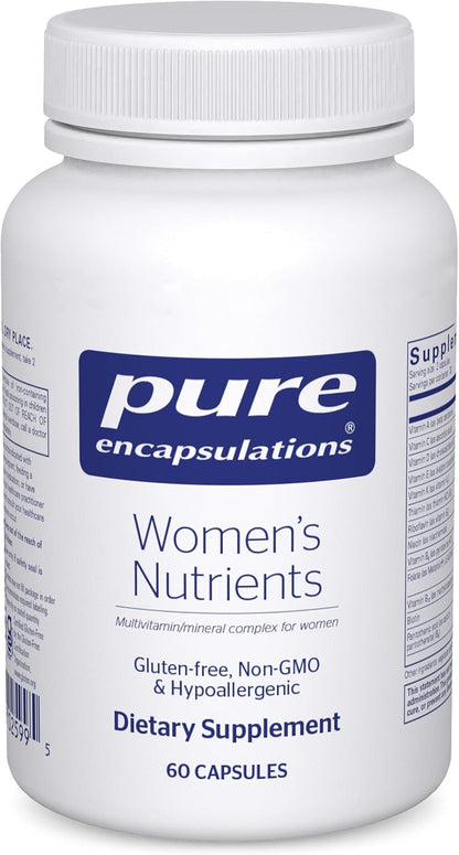 Pure Encapsulations Women’s Nutrients - – Hierro (27 mg): Contribuye a la formación normal de glóbulos rojos y de – Image 1