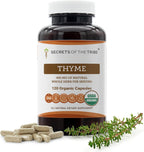 Secrets of the Tribe Tomillo Ecológico 60 Cápsulas, 400 mg