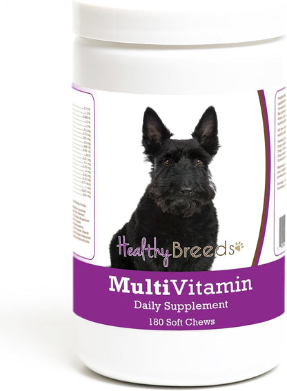 Healthy Breeds Scottish Terrier Multivitamin Soft Chew for Dogs 180 Count – Image 1