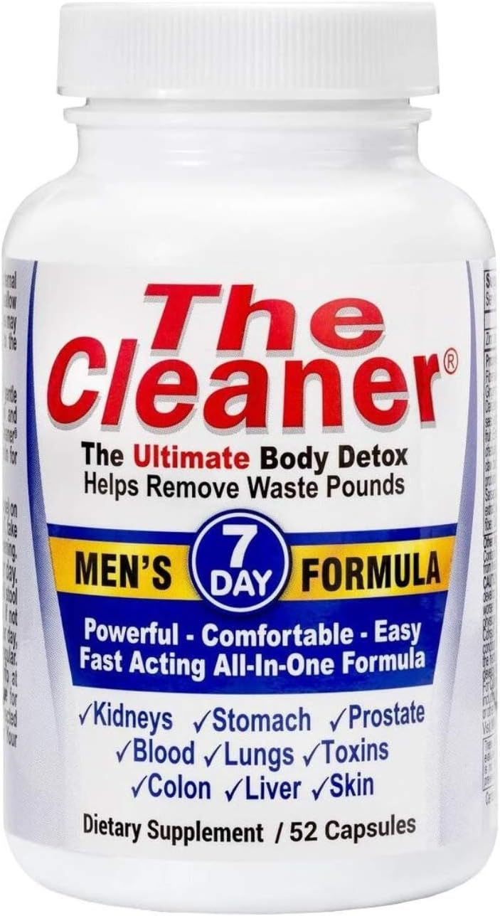 Century Systems The Cleaner 2 Pack Bundle: Detox 7 Días Mujer y Hombre (52 Cápsulas Cada Uno)