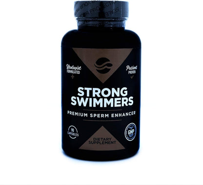 Strong Swimmers - Multivitamínico para la – Apoyo a la producción de esperma: La combinación de vitaminas y – Image 1