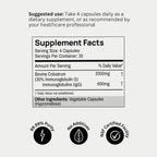 Bod Colostrum Capsules, Calostro Bovino en Cápsulas con 30% IgG, 30 Servicios