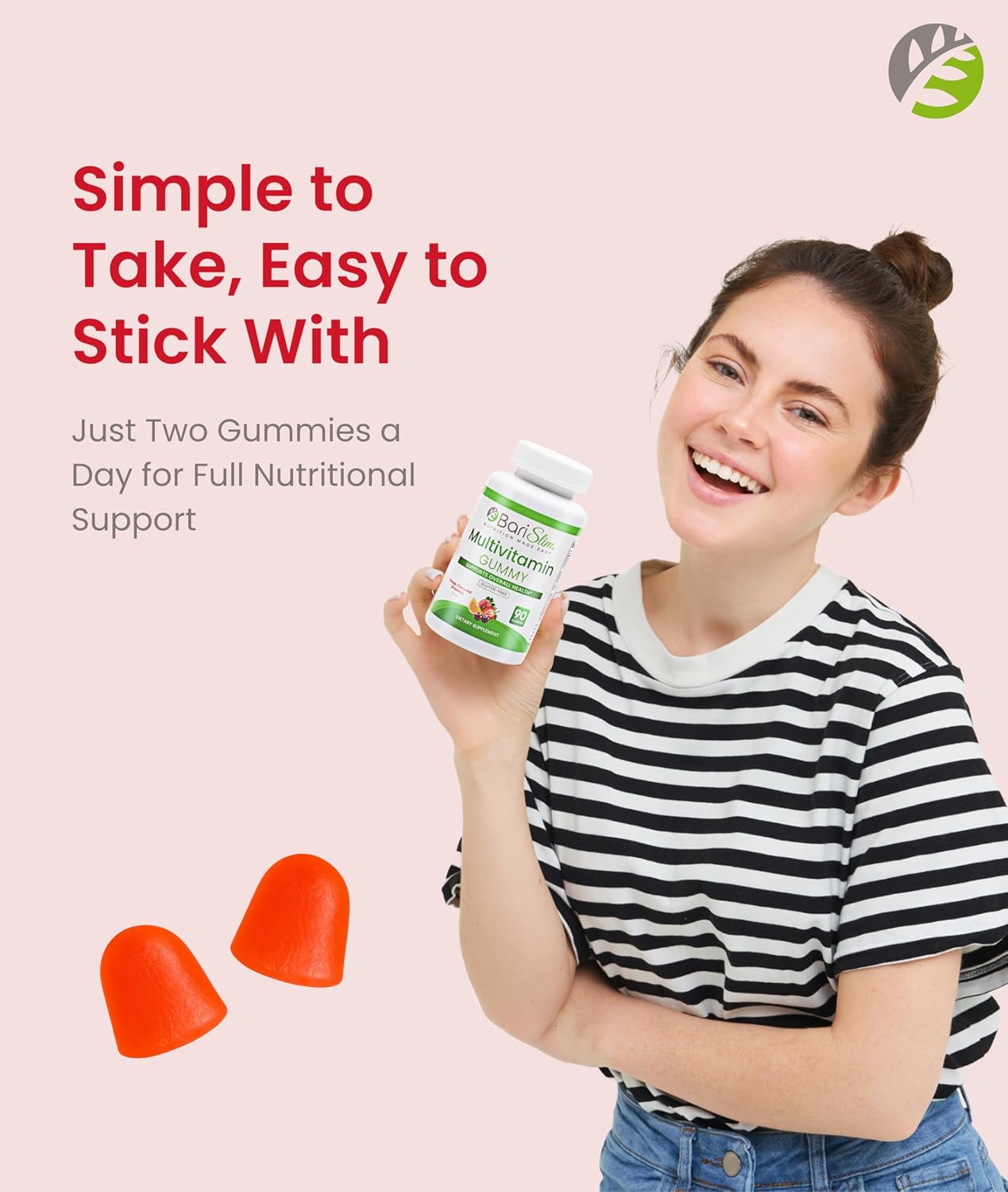 BariSlim Multivitamínico Bariátrico en Gominolas - 90 Gomitas