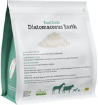 Wholistic Pet Organics Tierra de Diatomeas Grado Alimenticio para Perros y Gatos - 370g (13 oz) - Polvo Multiuso