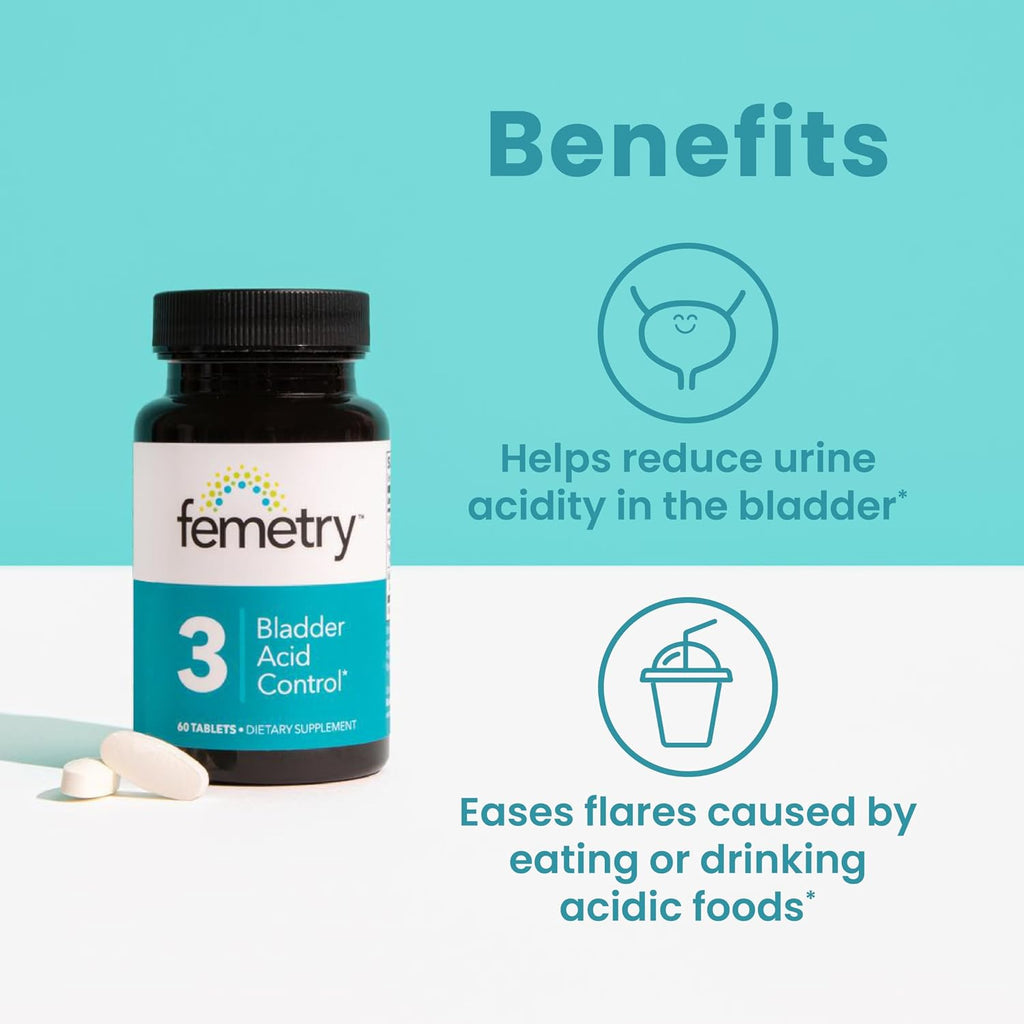 LifeSeasons Femetry Bladder Acid Control - 60 comprimidos
