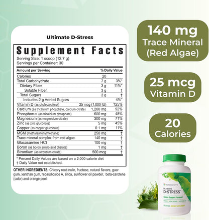 Youngevity Ultimate D-Stress – Complemento para el Estrés con Magnesio y Vitaminas B, 120 Cápsulas – Image 3