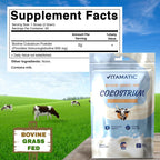 Vitamatic Calostro Bovino en Polvo 30% IgG - 180 g - Apoyo Inmunitario y Digestivo - Sin Sabor