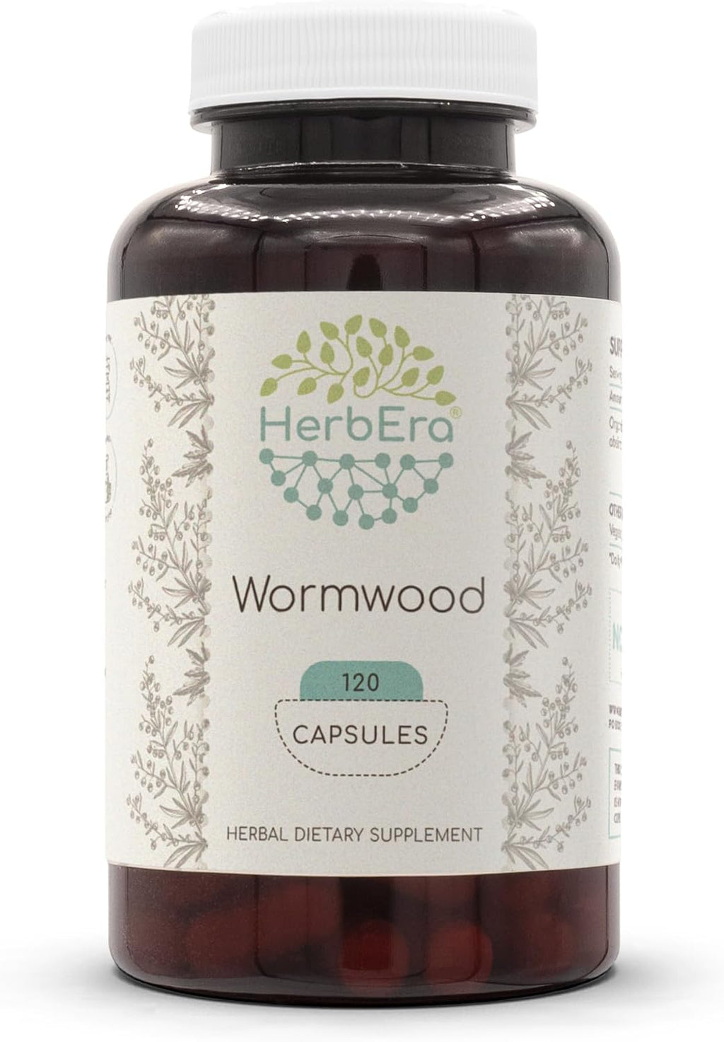 HerbEra Artemisa (Wormwood) 60 Cápsulas, 400 mg