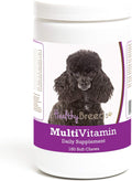 Healthy Breeds Poodle Multivitamin Soft Chew para Perros 180 Unidades