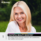 Biotina 10.000 mcg con Colágeno y Queratina para el Cabello - 60 Cápsulas