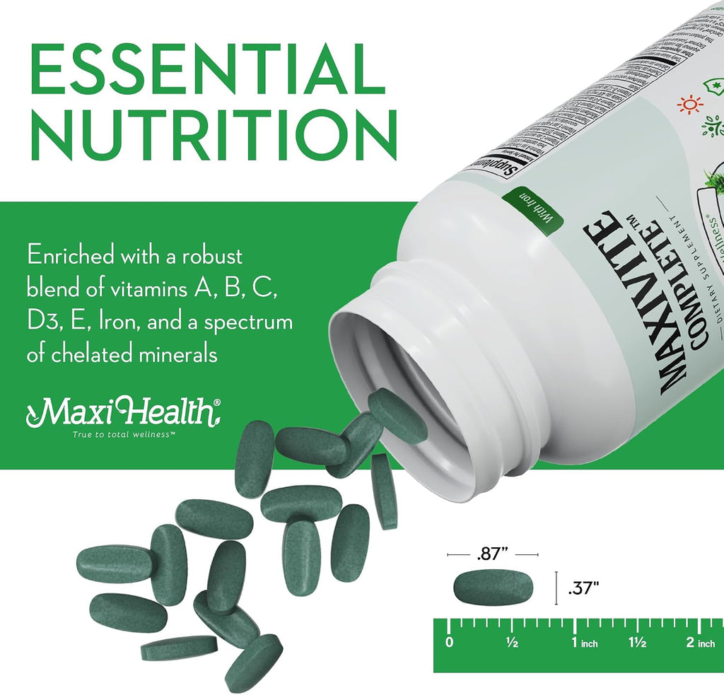 Maxivite Complete Multivitamínico con Hierro – 90 Comprimidos