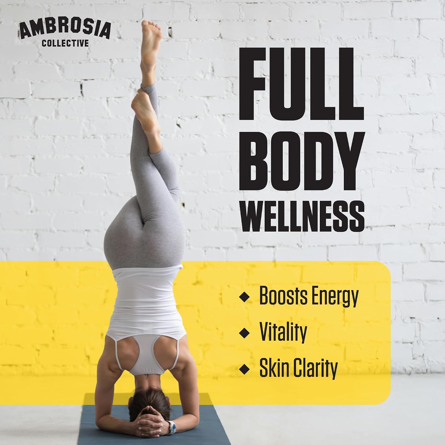 Ambrosia Superfood Organ & Cycle Support | Polvo con cardo mariano, levadura roja de arroz y CoQ10 | 13 superalimentos | 30 dosis | Sabor gominola ácida