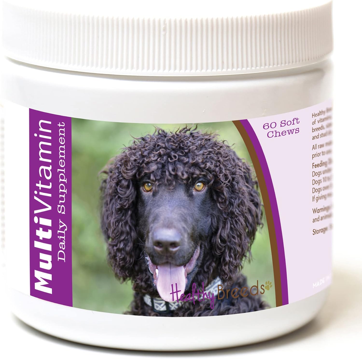 Healthy Breeds Irish Water Spaniel Multivitamínico en Masticables Blandos 60 unidades