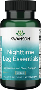 Swanson Nighttime Leg Essentials 60 Cápsulas Vegetales