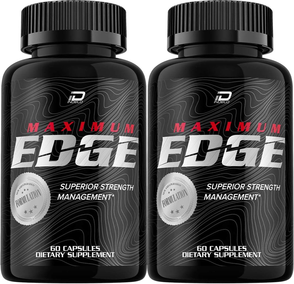 Maximum Edge for Men - Complejo Vitamínico - 120 Cápsulas (2 Paquetes)