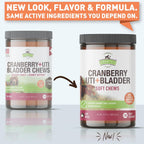 Strawfield Pets Cranberry Bladder & UTI Chews para Perros con D-Mannosa + Vitamina C - Snacks Blandos Sabor Bacon (120 unidades)