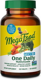 MegaFood Multivitamínico para Hombres 55+ - 120 Comprimidos