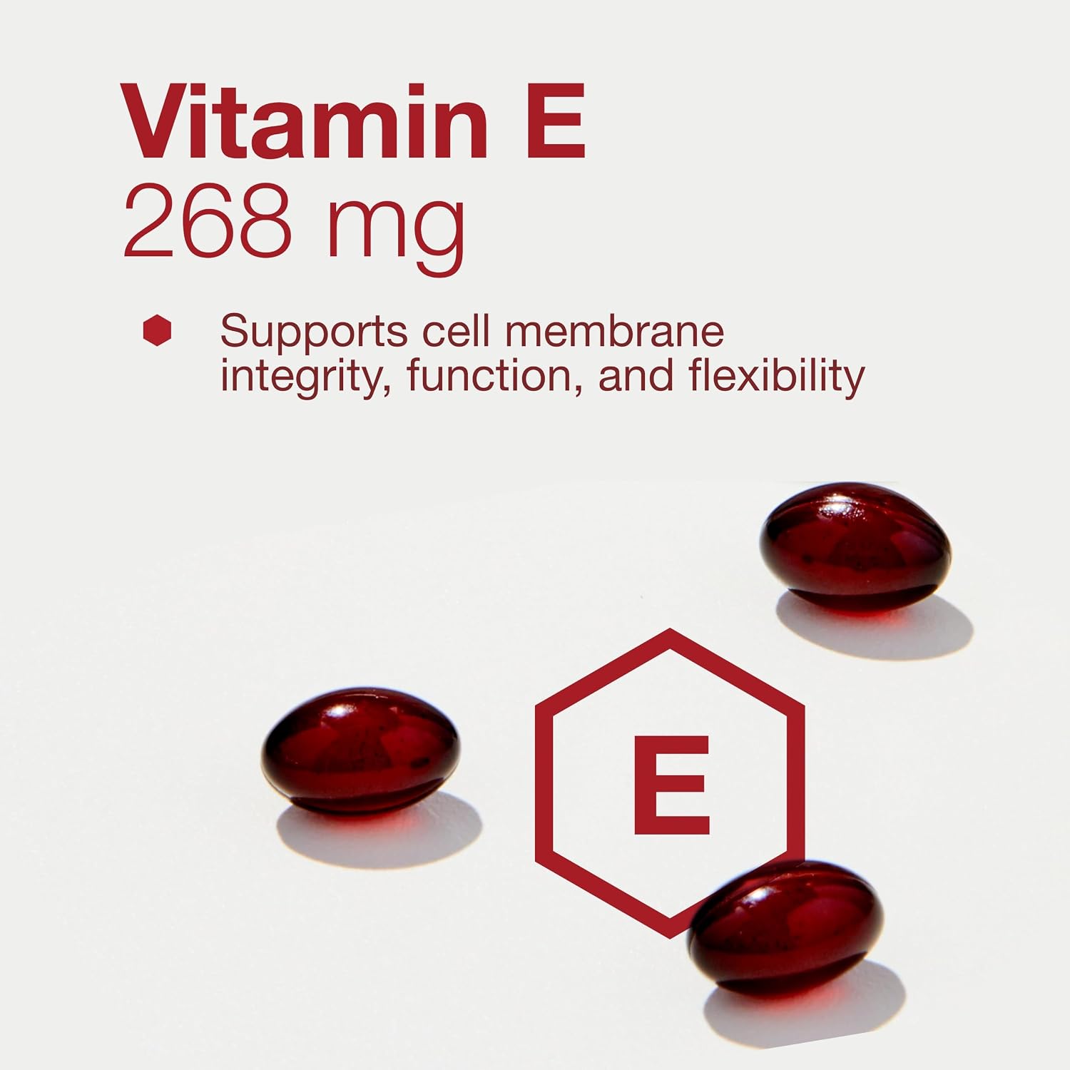 Protocol for Life Balance E-400 268 (400 UI) - Vitamin E with Selenium and Mixed Tocopherols - 120 Softgels