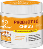 Probióticos para Perros y Gatos con Prebióticos y Enzimas Digestivas, 120 Masticables