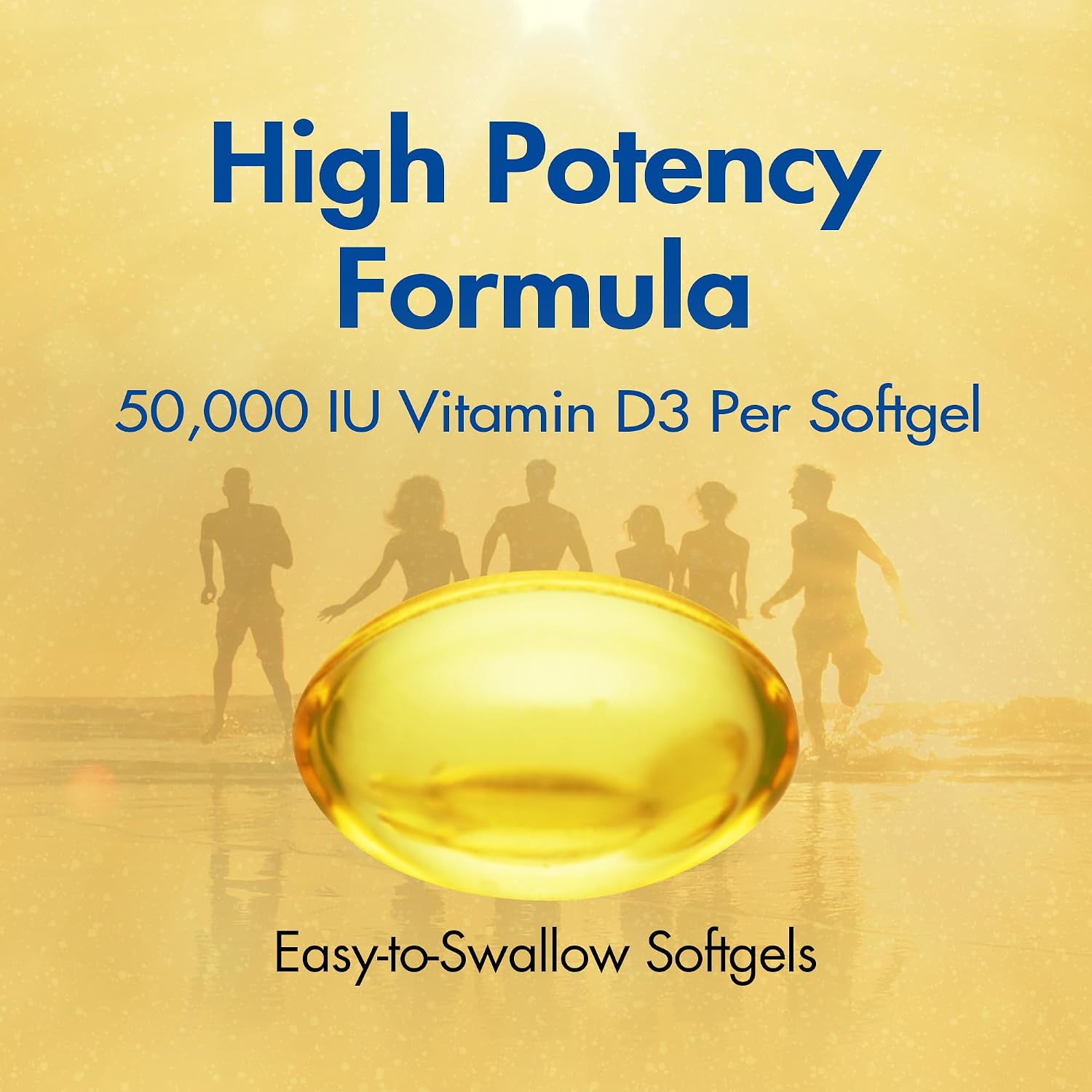 ULTRA-D3 Vitamina D3 50.000 IU, 12 Cápsulas Blandas, Blíster Semanal con Seguimiento