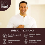 Shilajit Puro del Himalaya 500mg con Ácido Fúlvico 15% | 120 Cápsulas Vegetales | Suplemento para Vitalidad y Claridad Mental