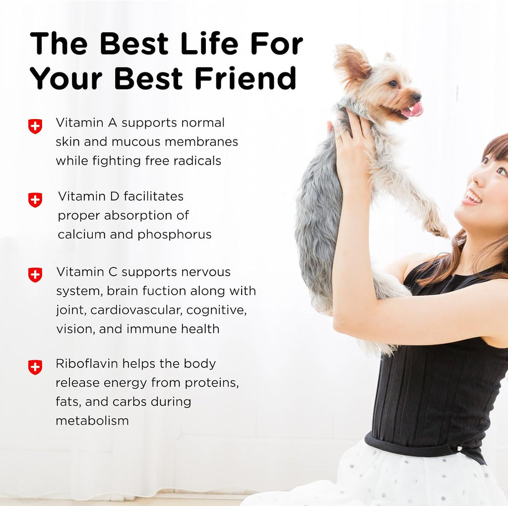 Nutri-Vet Multi-Vite Masticables Multivitamínicos para Perros Adultos