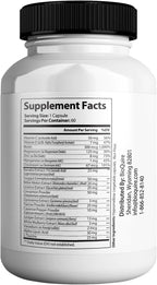 Gluco Max Pure Ultra – 60 Cápsulas – Fórmula Herbal con Vitaminas y Minerales
