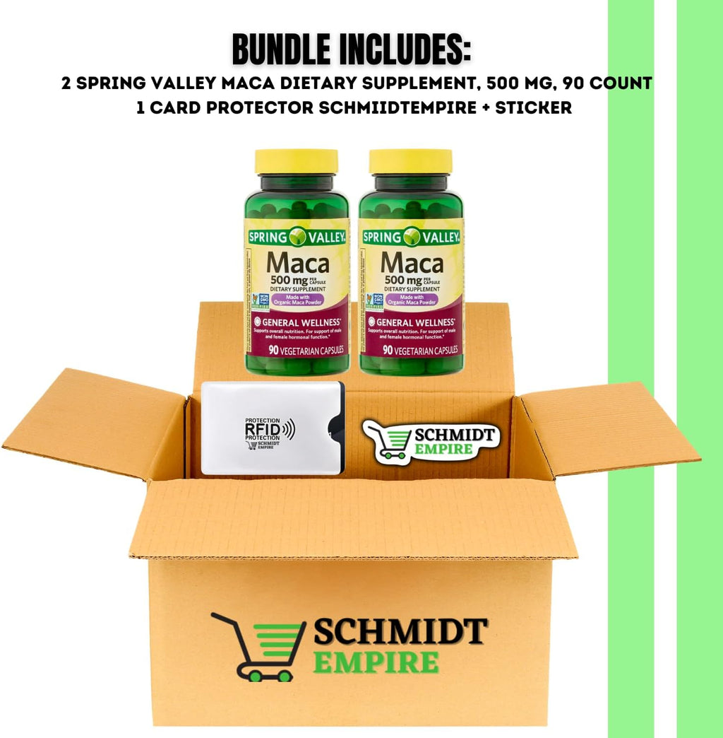 Maca 500 mg - Suplemento para Bienestar General