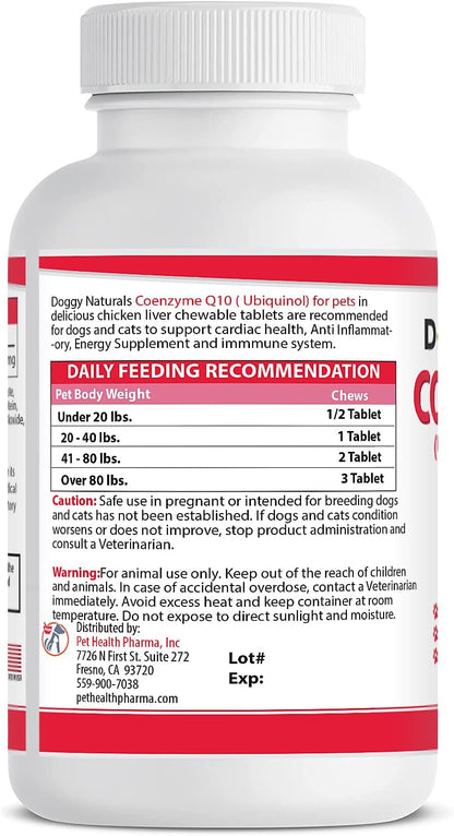 Coenzima Q10 para Perros – Ubiquinol 40mg – Apoyar la salud cardíaca: el corazón se beneficia especialmente del – Image 5