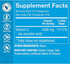 Vitamina C 1000 mg en polvo - Apoyo inmunitario y antioxidante