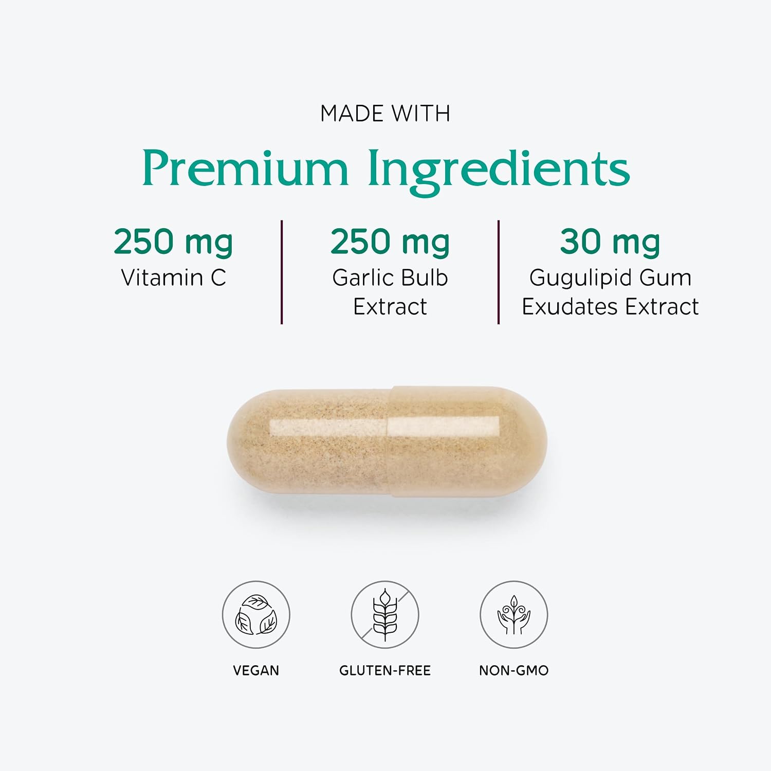 Vitanica CardioBlend - Apoyo Cardiovascular - Vegano - 120 Cápsulas