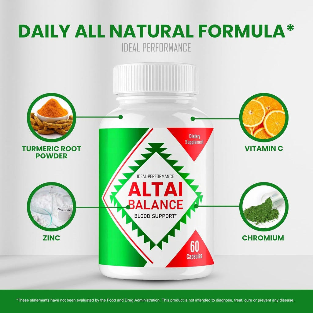 Altai Balance Support Formula Cápsulas (2 Paquetes)