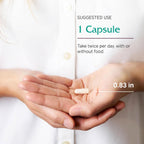 Vitanica FibroFormula - Suplemento para la Relajación Neuromuscular y el Alivio del Malestar con 5-HTP, PEA, Azafrán y Magnesio - Vegano - 60 Cápsulas