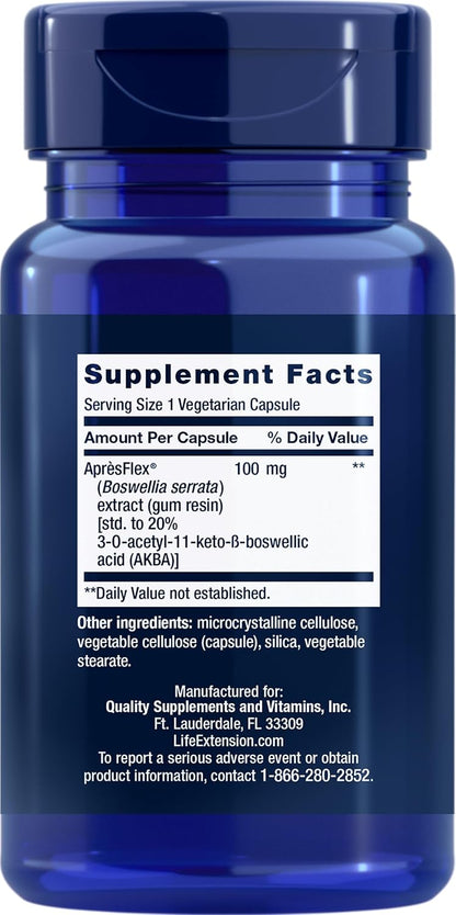 Life Extension 5-LOX Inhibitor con AprèsFlex 100 mg, 60 Cápsulas Vegetales (Pack de 3) – Image 2
