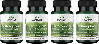 Swanson Sulforafano Extracto de Brócoli - – Apoyar la función hepática: El sulforafano podría contribuir a la – Image 1