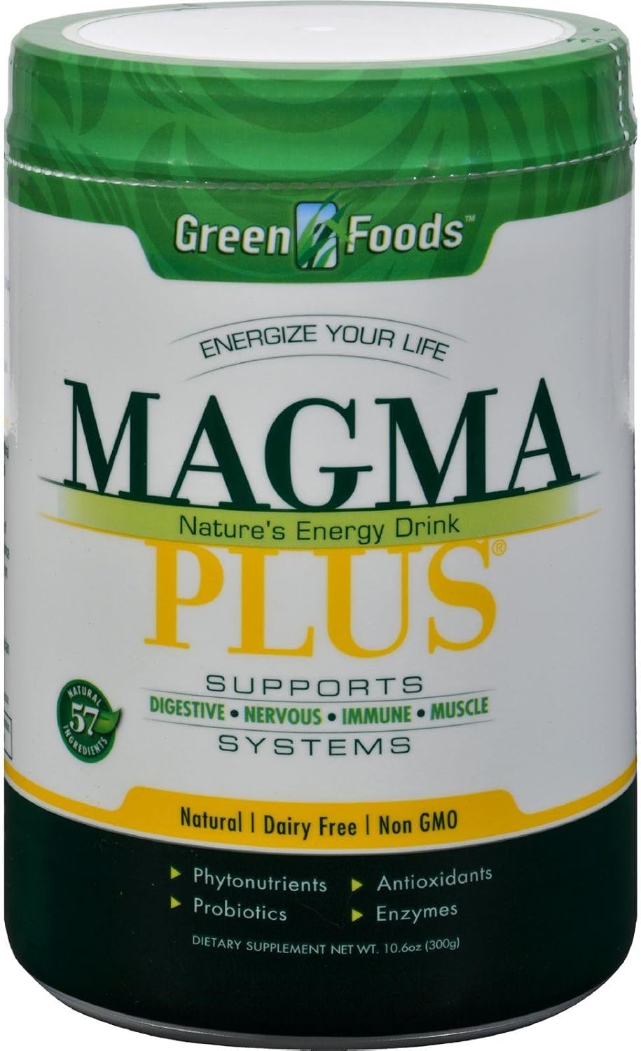 Green Foods - Magma Plus,10.6oz powder