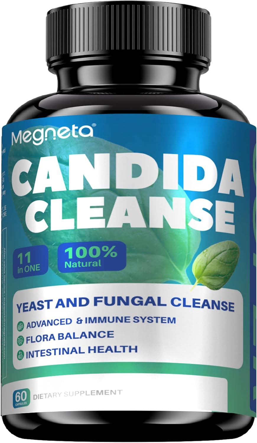 Candida Cleanse Supplement, Support Immune Health, 120 Capsules
