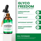Glycofreedom Drops - Fórmula de Apoyo para la Sangre en Gotas, Máxima Potencia, Natural